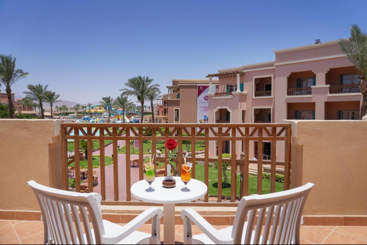 Charmillion Club Aquapark Hotel Sharm El Sheikk Exterior foto View from a balcony