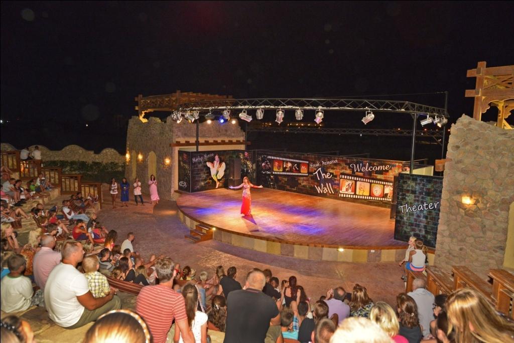 Charmillion Club Aquapark Hotel Sharm El Sheikk Exterior foto The stage at the amphitheater